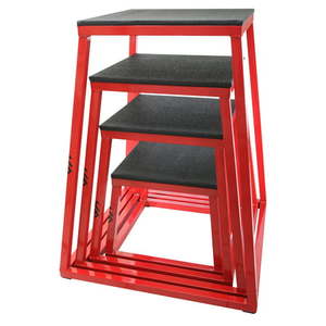 lot 10406 image: jfit Plyo Box Set RedBlack