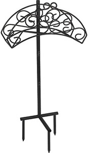 lot 20025 image: TIDYON 42.5 Garden Hose Holder Water Hose Holder Heavy Duty Detachable Metal Hose Hanger Free Standing Garden Hose Storage Hose Stand for Lawn & Yard