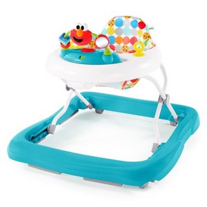 lot 20063 image: Bright Starts Sesame Street I Spot Elmo Baby Walker with Activity Station