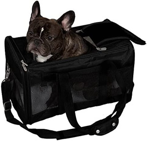 lot 40815 image: Sherpa Original Deluxe Pet Carrier, Large, Black