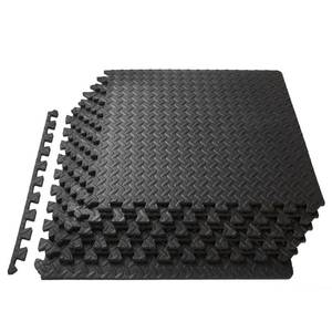 lot 40844 image: ProsourceFit Puzzle Exercise Mat, 12 Thick EVA Foam Interlocking Tiles