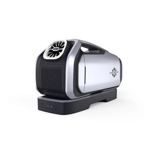 lot 10423 image: Retails for $1500 Zero Breeze Mark 2 - Battery Powered Portable Air Conditioner, 2300 BTU, 240w Low Power Consumption with 24v DC, Off-grid, Design for OutdoorRV Life, Includes Battery