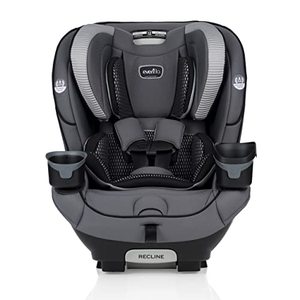 lot 6061 image: Evenflo EveryFit 4-in-1 Convertible Car Seat, Winston , 22.25x19x32.5 Inch (Pack of 1)