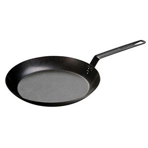 lot 6159 image: Lodge Carbon Steel Skillet, Pre-Seasoned, 12-inch