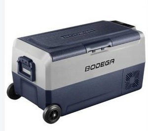 lot 64941 image: BODEGAcooler 38 Quart36L T36 Dual Zone 12V Portable Car Fridge