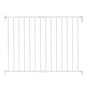 lot 6182 image: Regalo Extra Wide 2-in-1 Stairway and Hallway Safety Gate with Mounting Kit