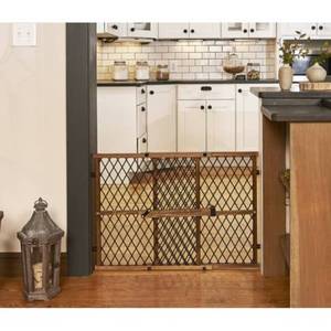 lot 6191 image: Evenflo Position & Lock Pressure Mount Gate, Farmhouse Collection