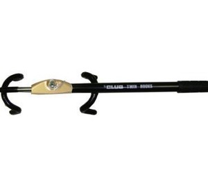 lot 6210 image: The Club 3100 Twin Hooks Steering Wheel Lock, BlackGold