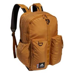 lot 6223 image: Adidas Iconic 3 Stripe Backpack, Mesa BrownBlack, One Size