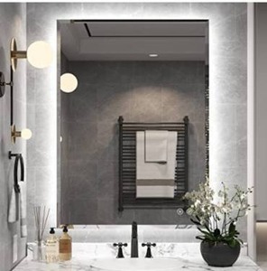 lot 6252 image: IOWVOE 24 x 36 Inch Backlit Led Mirror for Bathroom,Adjustable 3 Colors WhiteWarmNatural Lights Wall Mounted Vanity Mirror Fog Free Dimmable Lights Brightness Memory(Vertical & Horizontal)