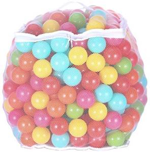 lot 6275 image: BalanceFrom 2.3-Inch Phthalate Free BPA Free Non-Toxic Crush Proof Play Balls Pit Balls- 6 Bright Colors in Reusable and Durable Storage Mesh Bag with Zipper, 400-Count