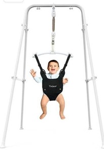 lot 6293 image: Baby Jumper with Stand,Baby Bouncer,Easy Set-Up,Baby Exerciser for Active Babies,Suitable for Indoor and Outdoor