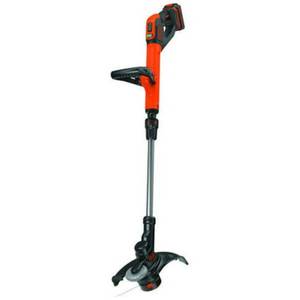 lot 6309 image: BLACKDECKER LST522 20V MAX Lithium-Ion 12 Cordless 2 Speed String Trimmer  Edger