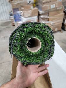 lot 6313 image: Roll Of Artificial Turf Grass