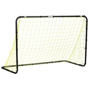 lot 6316 image: Franklin Sports Competition Soccer Goal - Steel Backyard Soccer Goal with All Weather Net- 6x4 Soccer Goal - Black