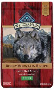 lot 4170 image: Blue Buffalo Wilderness Rocky Mountain Recipe High Protein, Natural Adult Dry Dog Food