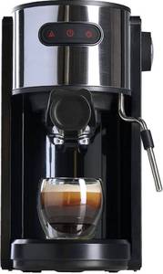 lot 4187 image: Brand new retails for $149.99 Coffee Gator Espresso Machine, Quick-Brew Espresso Maker with Milk Frother & 1.3 Liter Removable Water Tank