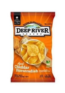 lot 4224 image: Aged Cheddar Horseradish Kettle Chips, 2oz, 24 Ct