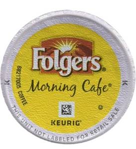 lot 4225 image: 48 Count - Folgers Gourmet Selections Morning Cafe Coffee For Keurig Brewers