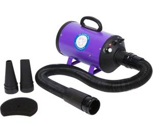 lot 4231 image: Retails for $187.00 Flying One High Velocity 4.0 Hp Motor Dog Pet Grooming Force Dryer wHeater