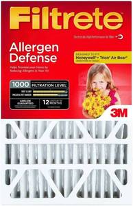 lot 4254 image: 3M COMPANY NADP03-4IN-4 Ultra Allergen Filter, 3 Count (Pack of 3)