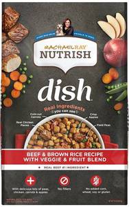 lot 4288 image: Rachael Ray Nutrish Dish Super Premium Dry Dog Food with Real Meat, Veggies & Fruit