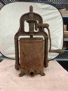 lot 3771 image: norvell shapleigh hdwe co. st Louis mo. no. 60 press