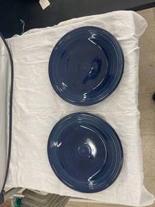 lot 3786 image: 2 10 12 inch fiesta plates