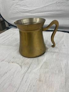 lot 3797 image: brass pitcher