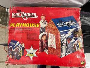 lot 3804 image: the Lone Ranger playhouse. appears to be complete