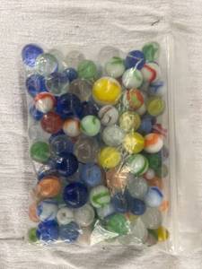 lot 3809 image: bag of marbles