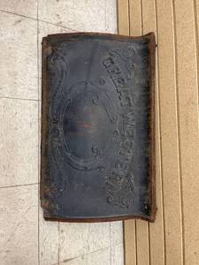 lot 3864 image: great western cast iron front