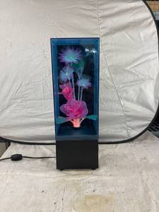 lot 3918 image: Fiber-optic flowers music box