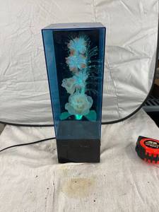 lot 3920 image: Fiber optic flower music box