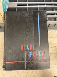 lot 3933 image: 1957 k state yearbook