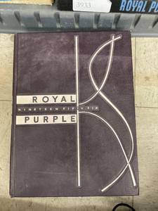 lot 3934 image: 1956 k state yearbook