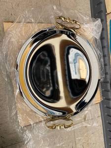 lot 3935 image: kromex round serving tray