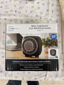 lot 3947 image: factory sealed mini heater
