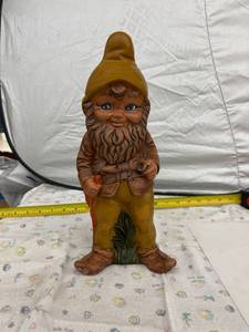 lot 3975 image: Handpainted garden gnome 1974