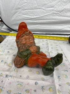 lot 3978 image: Handpainted garden gnome 1974