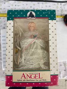lot 3981 image: vintage animated angel