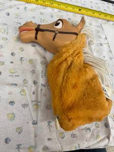 lot 3985 image: 1962 mr Ed hand puppet