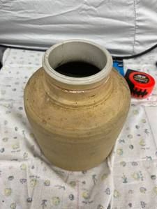 lot 4007 image: vintage crock jug
