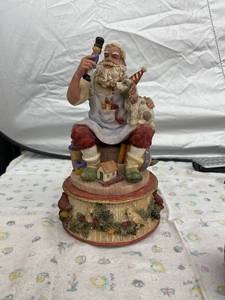 lot 4043 image: big musical Santa works