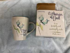 lot 4103 image: woman of god coffee cup