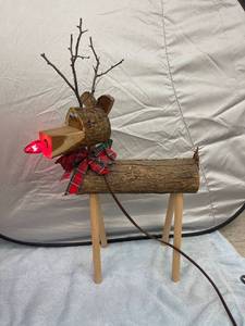 lot 4104 image: wood rain deer