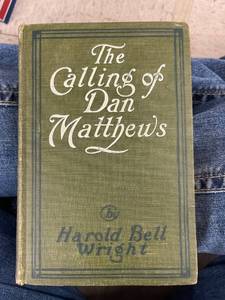 lot 4129 image: 1909 the calling of Dan Matthews book