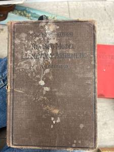 lot 4131 image: 1898 model elementary arithmetic school book