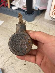 lot 4138 image: old switch in cast iron case