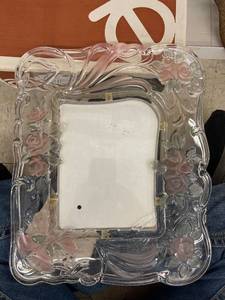 lot 4142 image: large glass picture frame